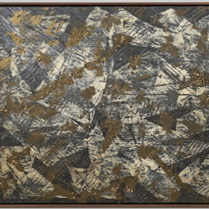 Obsidian Grid - 24 x 36